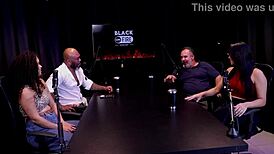 she puts it all in mouth during lesbian casting