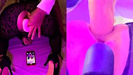 Milf Wife Handcuffed and Assfucked by Neighbor with Dirty Talk