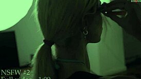 Is This Little Blonde Teen Ready For Hardcore Blowjob And Fuck?