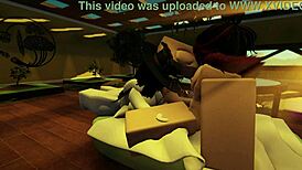 Subscriber insists on fucking in Roblox condo