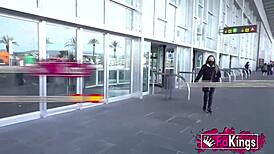 i'm a virgin 18yo nailing this innocent babe outdoors