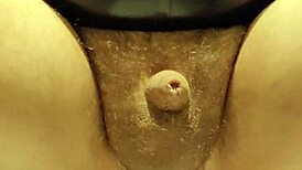 Latexi69 teases with butt plug in latex