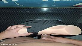 Intense anal sex with Candy