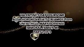 I'm watchin Alisa Horakova, the cheatin wife, get slam'd hard by Dean Van Damme.