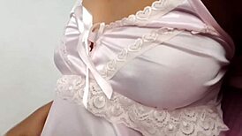 Indian teen girl needs to fuck around home alone with big natural tits