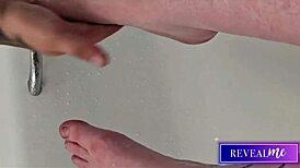 Revealing foot fetish fantasy with sexy soles and toe sucking