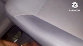 Spanish husband drills his friend's pussy for the first time outdoors, finishing with cum in her mouth. Cuckold watches it all.