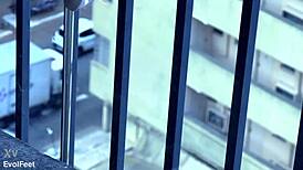 She Asks If Her Pleaser Shoes Are Suitable For Jerking Off While Sucking And Gagging In POV.