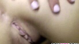 Hot blonde teen destiny jaymes loves riding monster cock in pov blowjob and pussy fuck!