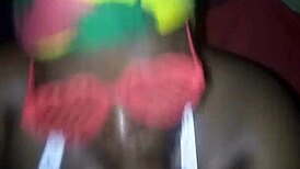 sloppy bbw blowjob with big black cock ends in massive facial 😋