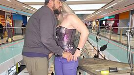 Fucking In Public Mall Where Everyone Can See Us