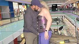 Damn! Fucking Wild in a Public Mall for Everyone to See!