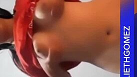 porn actress yulieth gomez touches her delicious stuff backstage do you want to see