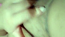 Cleaning my vibrator honey and cumming more part 1 2 😍