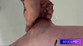 Revealing foot fetish fantasy with sexy soles and toe sucking