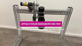 lap dancer fucks world's best sex machine with toys masturbation?