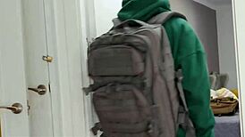 sara diamante rides jordi's cock secretly until she squirts