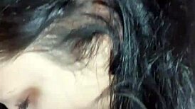 Feeling the intense pleasure of getting head