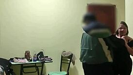 hey, did you see the maid getting banged hard by that young guy?