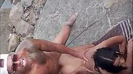 parte 2 bolt jones invites the little angel ferraz just 18 years old to the most famous nudist beach in brazil she agrees they had sex in front of everyone video went viral on all social networks