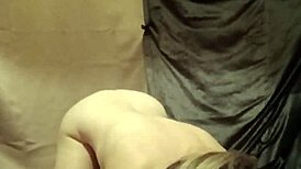 why am i tied up and using this magic wand on myself in public bondage?