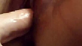 Japanese FTM Watches Erotic Videos While Using A Dildo