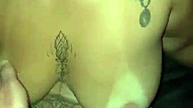 In the SWING booth, my husband LETS a guy SUCK my pussy and FUCK me hard