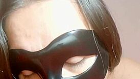 Mexican Stepmother Masturbates For Stepson's Cum.