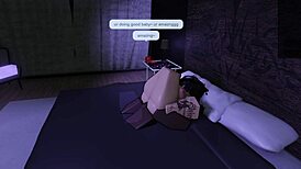 Roblox goth slut gets fucked by bbc bull and turned into a bbc whore