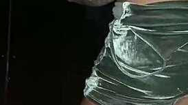 In the SWING booth, my husband LETS a guy SUCK my pussy and FUCK me hard