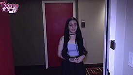 Lily Thot lets Seth Brogan bang her holes to snag that job.