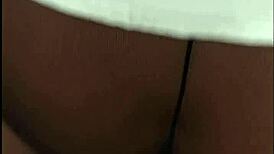 i fucked my thai secretary in the public bathroom, creampie cumshot on her ass