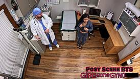 bratty orphans cheerleading physical - mya getting her ass fingered and fucked