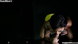 You Just Fucking Love This Gloryhole Blowjob With Big Cock And Ass.