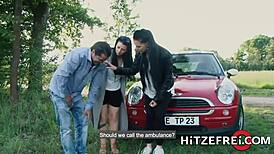 hitzefrei bonny bangs hard so he won't call the cops on her