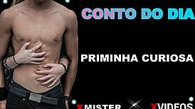 curious little cousin explores