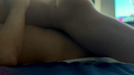 i love how he touches my ass and i ride that dildo so good 😘