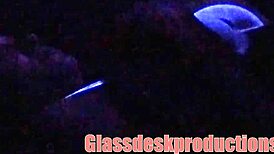 Black-Light Secret Model Reveals Oral Secrets Backstage