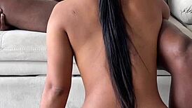 Amateur Couple Enjoys Deepthroat Session