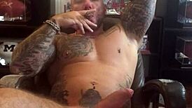 Cigar With A Hard On