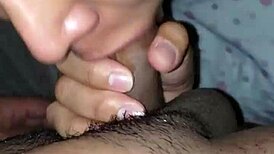 Prostitute sucks dick leading to intense squirting sex!
