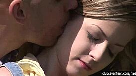 Teen Abby Explores Outdoors In Adventurous Scene