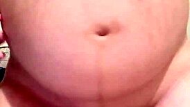 pregnant arab wife teasing me on webcam