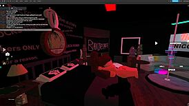 Blonde bitch endures rough deepthroat and monster cock fucking in roblox studio