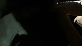 Teen 18+ Couple Fisting and Gagging in Uber Ride