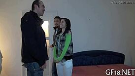 Man, my boyfriend sold me, a sweet teen, for hardcore banging action!