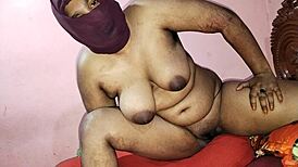 the deshi bhabhi and uncle engage in hardcore indian style sex focusing on her hot pussy and tits