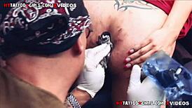 Amina Sky Gets Extreme Asshole Tattoo