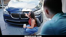 stepson trades car crash blame for freeuse body deal - momslave