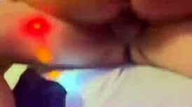 Young wife sits on big cock for husband